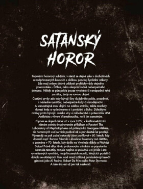 Encyklopedie hororového filmu - Jiří Pospíšil, Petr Cífka, Václav Rybář, Matěj Svoboda, Mojmír Sedláček, Milan Rozšafný, Jan Gál