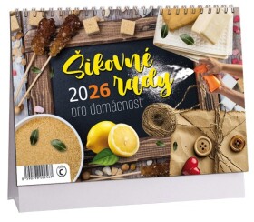 Stolní kalendář ARIA 2026 - Šikovné rady pro domácnost
