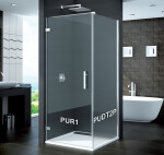 SanSwiss PUDT2P 080 10 22 Boční stěna sprchová 80 cm, chrom/durlux
