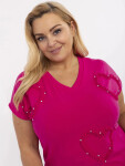 Halenka RV BZ A542.12P fuchsiová jedna velikost