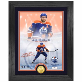 Obraz Edmonton Oilers NHL Leon Draisaitl Bronze Coin
