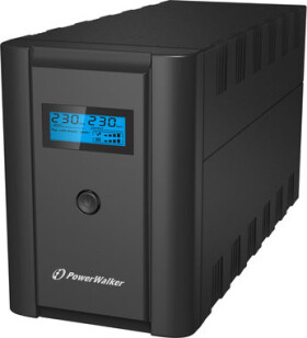 PowerWalker VI 2200 SHL FR UPS / záložní zdroj UPS / 2200 VA / 1200 W / 2x FR / 2x IEC / RJ11 / RJ45 / USB (10121003)