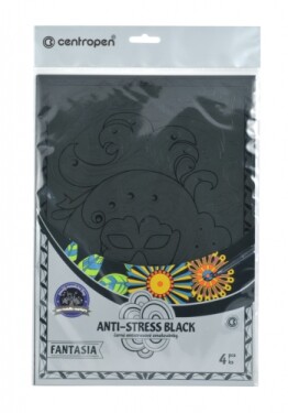 Omalovánky Centropen Anti-stress Black 9997 - Fantasia