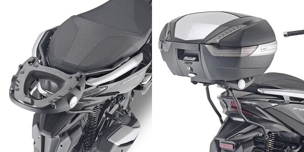 Sr1187B special rack Honda Forza 125 (21-22)/350 (21-22) pro Monolock nebo Monokey