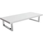 CERANO - Deska pod umyvadlo Navira Pro + 2 konzole pod desku - bílá matná - 60x46x3,6 CER-606066