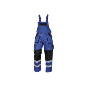 Montérkové kalhoty MAX REFLEX WINTER pánské zimní s laclem modro-černé 48 modro-černé