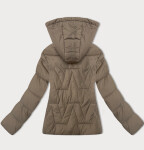 Béžová dámská bunda s odepínací kapucí J Style (16M9190-62) odstíny béžové M (38)