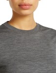 Dámské merino triko s krátkým rukávem ICEBREAKER Wmns 15.5 MerinoFine Jersey SS Tee, Gritstone Hthr-013 velikost: S