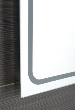 SAPHO - GEMINI zrcadlo s LED osvětlením 70x70cm GM070