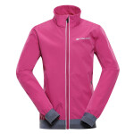 Dětská softshellová bunda ALPINE PRO TYCHO fuchsia red