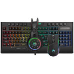 Marvo CM305 US Sada klávesnice herní myš sluchátka US layout RGB drátový set CM305 US