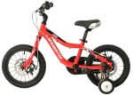 Dětské kolo LEADER FOX Fox chlapecké 14", model 2025-1, barva červená