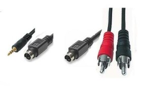PremiumCord Kabel S-Video+3,5Jack-S-Video+2xCINCH 2m (8592220009007)