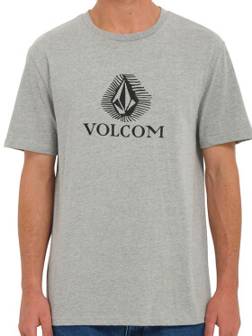 Volcom Offshore Stone HEATHER GREY pánské tričko s krátkým rukávem - M