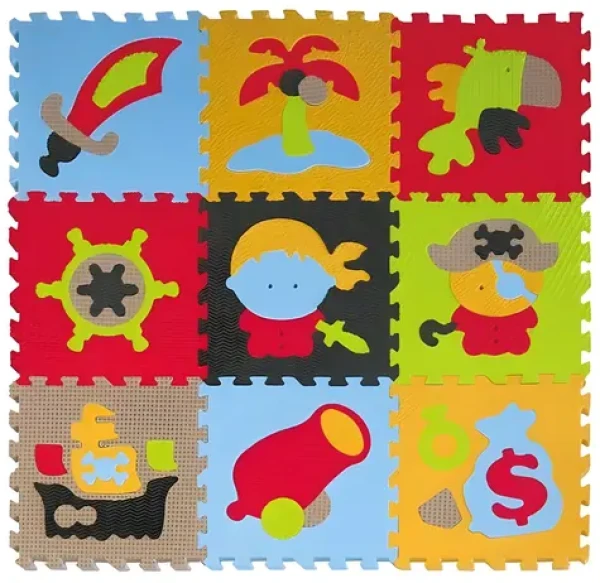 BABY GREAT Pěnové puzzle Piráti SX