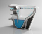 OLSEN SPA - Závěsné WC TIBERA RIMLESS, se sedátkem Soft-close, přiznaná montáž OLKZT1055