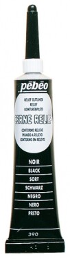 Pébéo Cerne Relief kontura 20 ml - černá