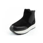 Scholl Beverly Bootie dámské kotníkové boty kožené černé dámské 35