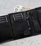 Pánské peněženky [DH] 0001 D BLACK jedna velikost