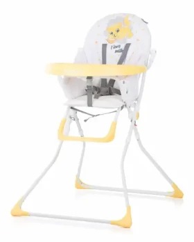 CHIPOLINO Jídelní židlička Teddy Banana / od 6 měsíců do 3 let (146475)