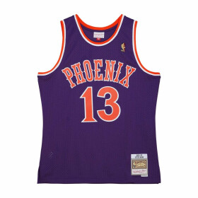 Mitchell & Ness Pánský dres Phoenix Suns NBA Steve Nash #13 Hardwood Classics Swingman - Fialová Velikost: M