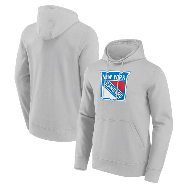 Fanatics Pánská Mikina New York Rangers Primary Logo Graphic Hoodie VALUE Velikost: