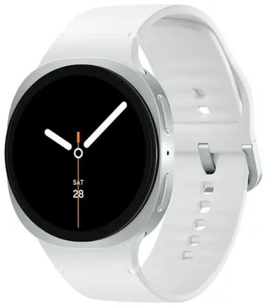 SAMSUNG Galaxy Watch 8 (40 mm) LTE stříbrná / Chytré hodinky / AMOLED / LTE / Wi-Fi / Bluetooth / GPS / Wear OS (SM-L325FZSAEUE)