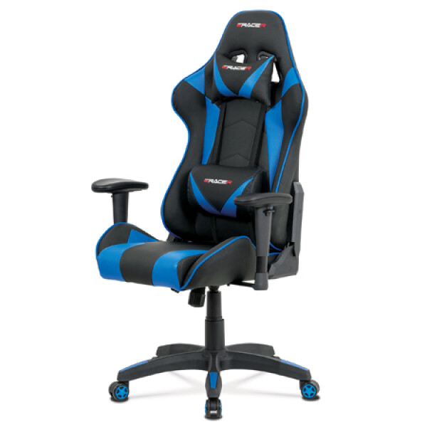 Kancelářská židle KA-F03 BLUE modrá