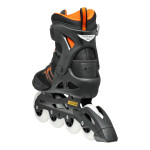 Kolečkové brusle Rollerblade Macroblade 90 Boa, Black/Orange Velikost EUR: 47 - 47,5