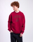 Carhartt WIP Faded Pond Corps Sweatshirt Marsala heavy stone wash L