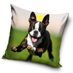 Povlak na polštářek Bostonský Teriér Princezna