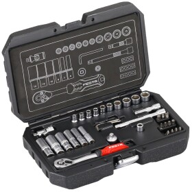 FESTA 17231 Gola sada 1/4", 36 dílů, plastový kufr