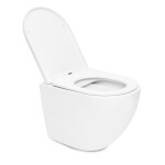 WC se sedátkem softclose závěsné SAT bílé rim-ex SAT67010RREXP SAT67010RREXP