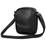 Trendy dámská koženková crossbody Denny, černá