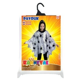 RAPPA Dětský plášť pavouk s kapucí