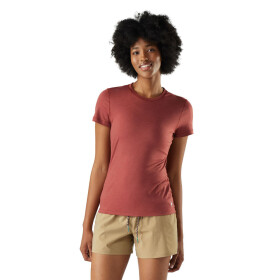 Dámské merino triko krátký rukáv SMARTWOOL Women's Merino Short Sleeve Tee, Burnt Sienna velikost: L