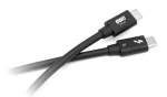OWC kabel Thunderbolt 5 (0.8m) černá / 2x USB-C (samec) s podporou TB5 (OWCCBLTB5C0.8M)