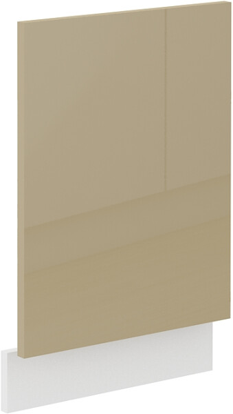Dvířka na vestavnou myčku nádobí Lara ZM 570x446 Barva korpusu: Bílá, Barva dvířek: Cappucino lesk