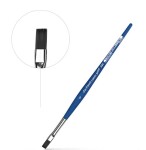 Štětec DaVinci Forte Basic modrý plochý - 2