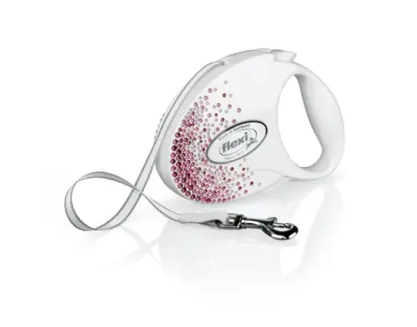 Flexi Glam Splash M pásek 5m Pink / Vodítko (FX-42236)