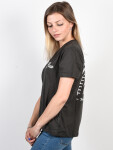 RVCA TROPICALE PIRATE BLACK dámské tričko krátkým rukávem XS