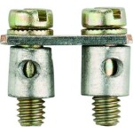 Weidmüller Z-series, Accessories, Cross-connector, For the terminals, No. of poles: 2 ZQV 2.5/2 1608860000-60 žlutá 60 ks