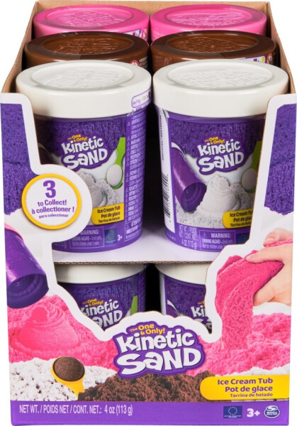 Kinetic sand zmrzlina v tubě - Spin Master P.lushes