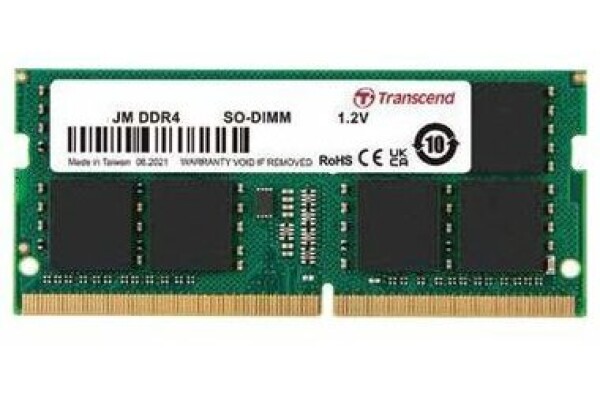 Transcend 4GB (1x4GB) 2666MHz / SODIMM / DDR4 / CL19 / 1.2V / 1Rx8 (TS2666HSH-4G)