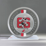 Mustang Puk New Jersey Devils NHL Crystal Breakout - Jack Hughes