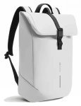 XD Design Urban Flap-Top bílá/šedá / Batoh pro notebook / do 16" / 18–23 L / voděodolný (P706.2613)