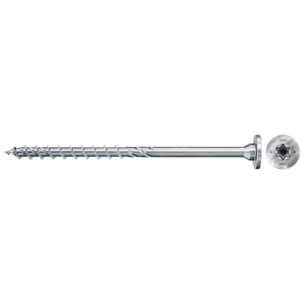 Fischer 561782 SSK TX TG blvz 100 šrouby do dřevotřísky 6 mm 60 mm TX galvanizováno zinkem 100 ks