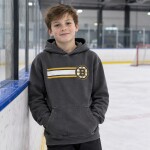Outerstuff Dětská mikina Boston Bruins NHL Cross Fade Pigment Dyed Gw Hd Velikost: Dětské XL (170 – 176)