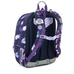 Školní batoh Fialová pírka Topgal LYNN 26008