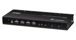Aten 4-Port USB 4K HDMI KVMP černá / KVM přepínač / 4x HDMI / 4K 4096×2160 / USB (CS784H-AT-G)